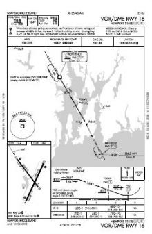 VOR/DME RWY 16 chart preview