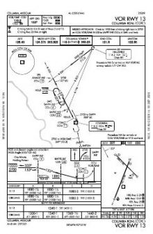 VOR RWY 13 chart preview