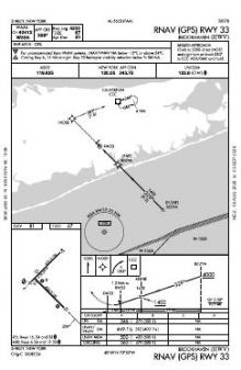 RNAV (GPS) RWY 33 chart preview