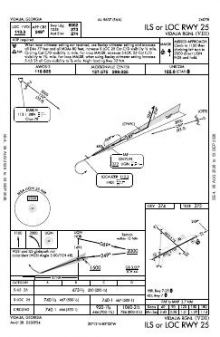 ILS OR LOC RWY 25 chart preview