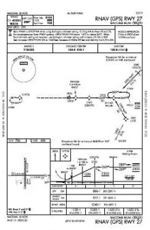 RNAV (GPS) RWY 27 chart preview