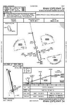 RNAV (GPS) RWY 34 chart preview