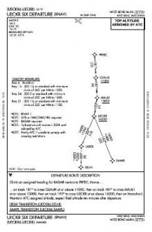 UECKR SIX (RNAV) chart preview