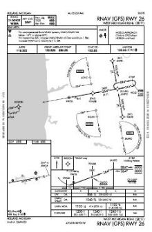 RNAV (GPS) RWY 26 chart preview