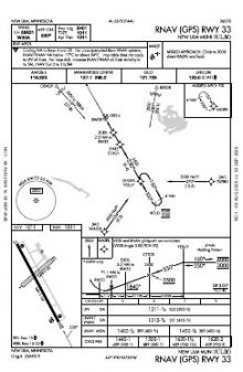 RNAV (GPS) RWY 33 chart preview