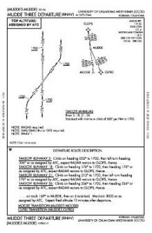 MUDDE THREE (RNAV) chart preview