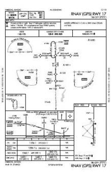 RNAV (GPS) RWY 17 chart preview