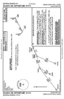 ZAAPA SIX (RNAV) chart preview