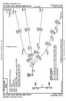 ECHOO ONE (RNAV) chart preview