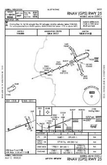 RNAV (GPS) RWY 25 chart preview