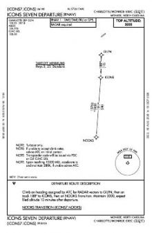 ICONS SEVEN (RNAV) chart preview