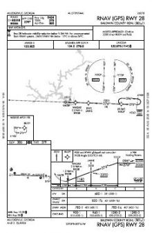 RNAV (GPS) RWY 28 chart preview