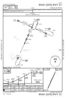 RNAV (GPS) RWY 21 chart preview