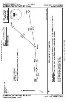 MAREO ONE (RNAV) chart preview