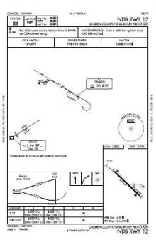 NDB RWY 12 chart preview
