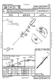 RNAV (GPS) RWY 22 chart preview