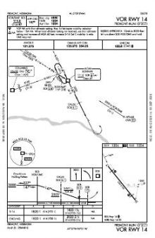VOR RWY 14 chart preview