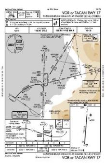 VOR OR TACAN RWY 17 chart preview