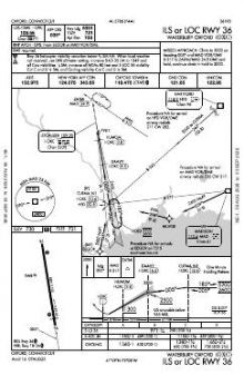 ILS OR LOC RWY 36 chart preview