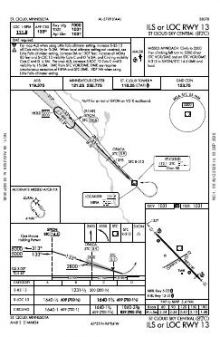 ILS OR LOC RWY 13 chart preview