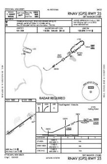 RNAV (GPS) RWY 25 chart preview