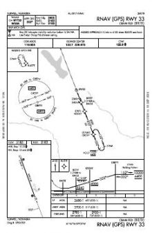 RNAV (GPS) RWY 33 chart preview