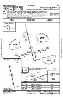 RNAV (GPS) RWY 35 chart preview