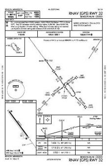 RNAV (GPS) RWY 32 chart preview