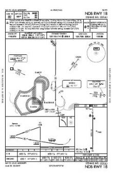 NDB RWY 18 chart preview