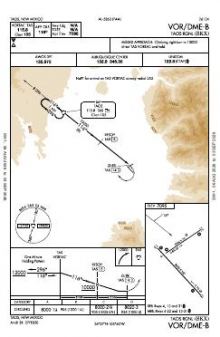 VOR/DME-B chart preview