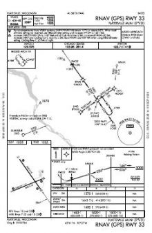 RNAV (GPS) RWY 33 chart preview