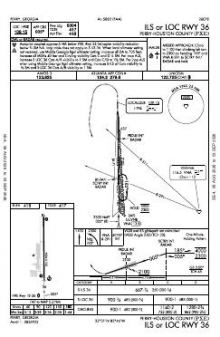 ILS OR LOC RWY 36 chart preview