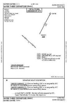 SAYBR THREE (RNAV) chart preview