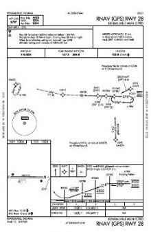 RNAV (GPS) RWY 28 chart preview