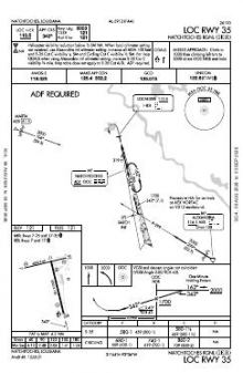 LOC RWY 35 chart preview
