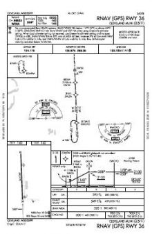 RNAV (GPS) RWY 36 chart preview