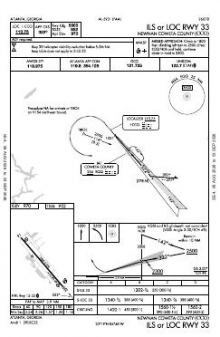 ILS OR LOC RWY 33 chart preview