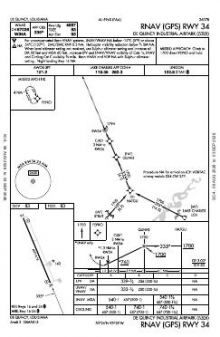 RNAV (GPS) RWY 34 chart preview