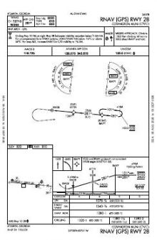 RNAV (GPS) RWY 28 chart preview