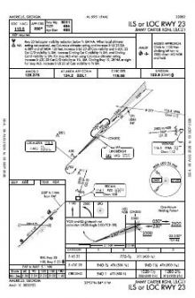 ILS OR LOC RWY 23 chart preview