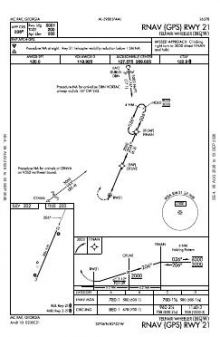 RNAV (GPS) RWY 21 chart preview