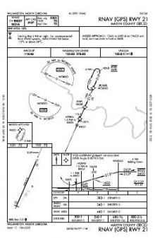 RNAV (GPS) RWY 21 chart preview