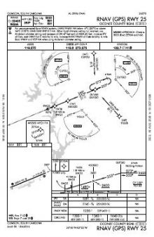 RNAV (GPS) RWY 25 chart preview