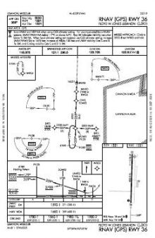 RNAV (GPS) RWY 36 chart preview