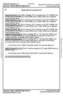 AKUNA NINE (RNAV), CONT.1 chart preview