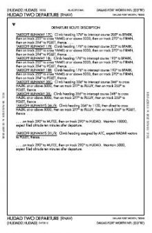 HUDAD TWO (RNAV), CONT.1 chart preview