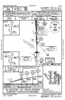 ILS RWY 17C (SA CAT I) chart preview