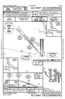 ILS V RWY 13R (CONVERGING) chart preview