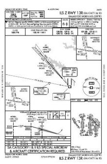ILS Z RWY 13R (SA CAT I - II) chart preview
