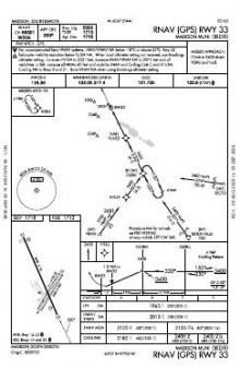 RNAV (GPS) RWY 33 chart preview